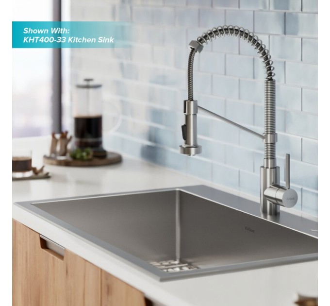 Смеситель кухонный Kraus Bolden KPF-1610SFS