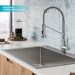 Смеситель кухонный Kraus Bolden KPF-1610SFS