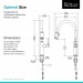 Смеситель кухонный Kraus Sellette KPF-1680SFS
