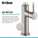 Смеситель кухонный Kraus Sellette KPF-1683SFS