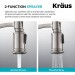 Смеситель кухонный Kraus Sellette KPF-1683SFS