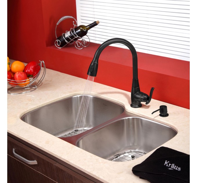 Смеситель кухонный Kraus Premier Kitchen KPF-2230ORB