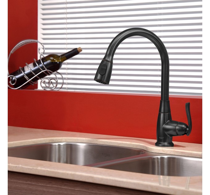 Смеситель кухонный Kraus Premier Kitchen KPF-2230ORB