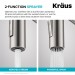 Смеситель кухонный Kraus Oletto KPF-2631MB