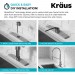 Смеситель кухонный Kraus Oletto KPF-2631MB