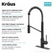 Смеситель кухонный Kraus Oletto KPF-2631MB
