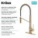 Смеситель кухонный Kraus Oletto KPF-2631SFACB