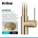 Смеситель кухонный Kraus Oletto KPF-2631SFACB