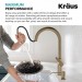 Смеситель кухонный Kraus Oletto KPF-2820BB