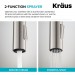Смеситель кухонный Kraus Oletto KPF-2820MB