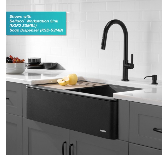 Смеситель кухонный Kraus Oletto KPF-2820MB