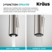 Смеситель кухонный Kraus Oletto KPF-2820SFS