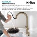 Смеситель кухонный Kraus Oletto KPF-2820SFACB