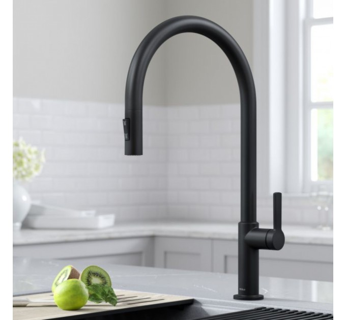 Смеситель кухонный Kraus Oletto KPF-2821MB