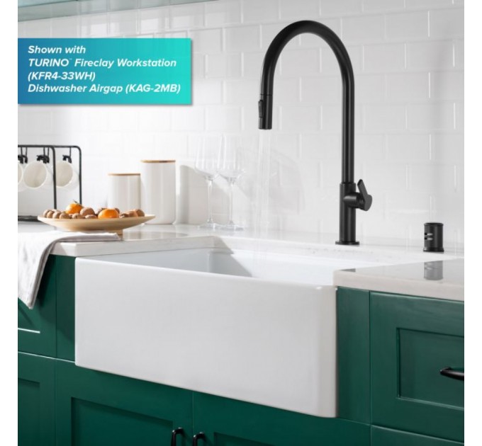 Смеситель кухонный Kraus Oletto KPF-2821MB