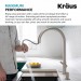 Смеситель кухонный Kraus Oletto KPF-2821MB