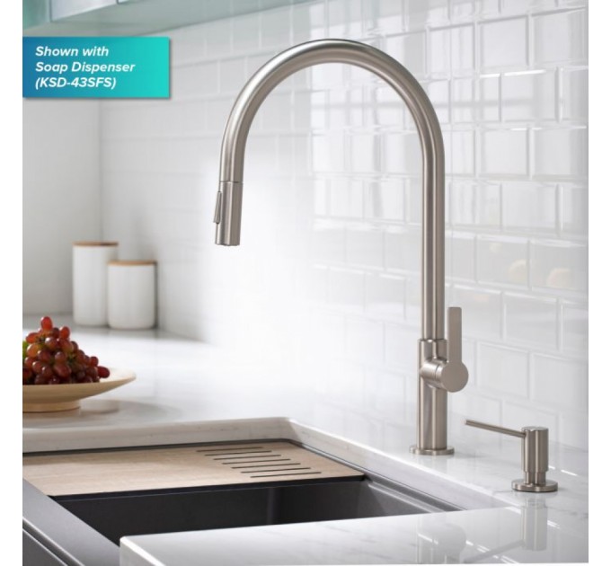 Смеситель кухонный Kraus Oletto KPF-2821SFS