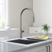 Смеситель кухонный Kraus Oletto KPF-2821SFS