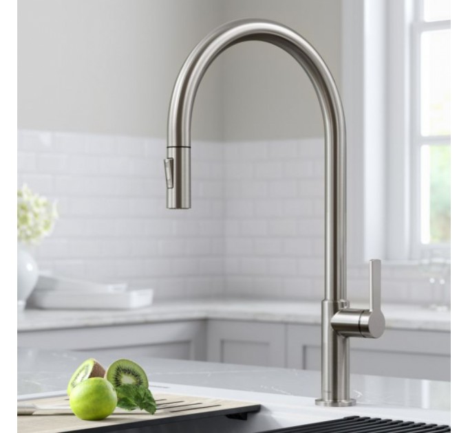 Смеситель кухонный Kraus Oletto KPF-2821SFS