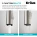 Смеситель кухонный Kraus Oletto KPF-2821SFS