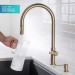 Смеситель кухонный Kraus Oletto KPF-2821SFACB