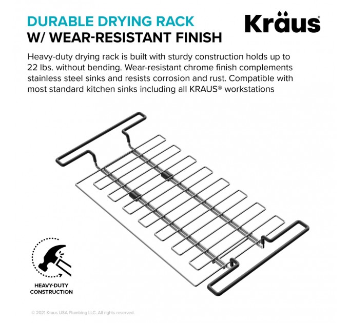 Раздвижная сушка для посуды Kraus KCD-1