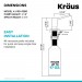 Дозатор моющего средства Kraus KSD-43BG