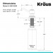 Дозатор моющего средства Kraus KSD-52SS