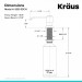 Дозатор миючого засобу Kraus KSD-53CH