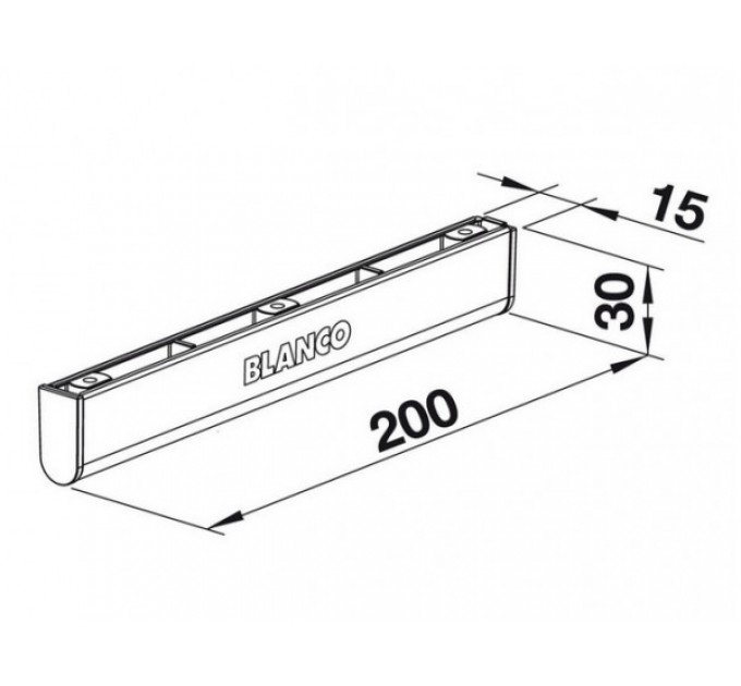 Педаль для відкриття дверцят Blanco Movex 519357
