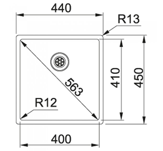 Кухонная мойка Franke Box BXX 210/110-40 (127.0369.215)