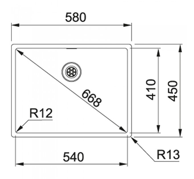 Кухонная мойка Franke Box BXX 210/110-54 (127.0371.513)