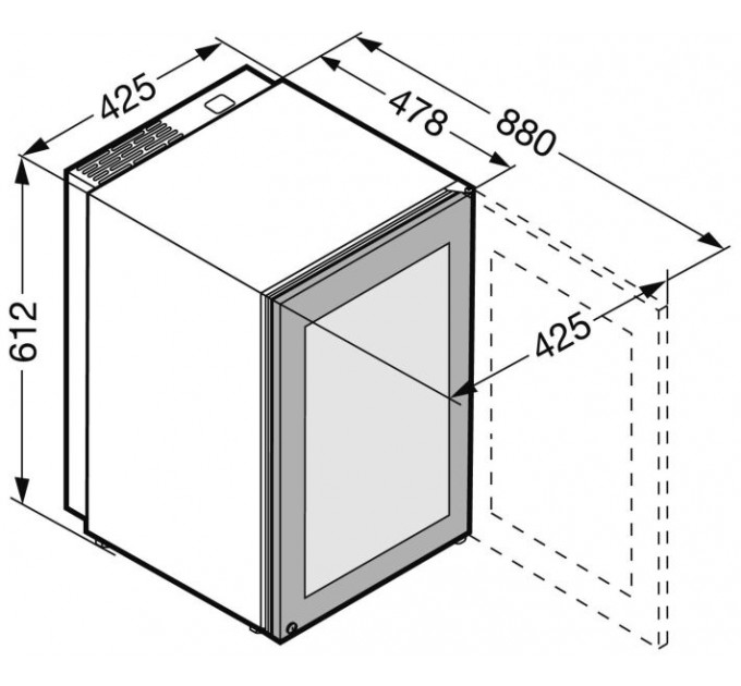 Сигарна шафа Liebherr ZKes 453