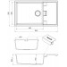 Кухонная мойка Fabiano Cubix 86x50 XL Antracit