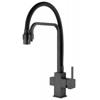 Змішувач кухонний Fabiano FKM 3111 Black Steel