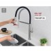 Смеситель кухонный Fabiano FKM 68P SS Inox