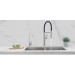 Смеситель кухонный Fabiano FKM 68P SS Inox
