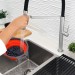 Смеситель кухонный Fabiano FKM 68P SS Inox