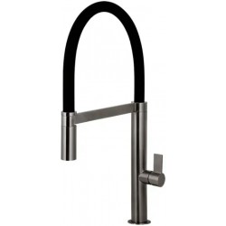 Смеситель кухонный Fabiano FKM 68P SS Nano Graphite