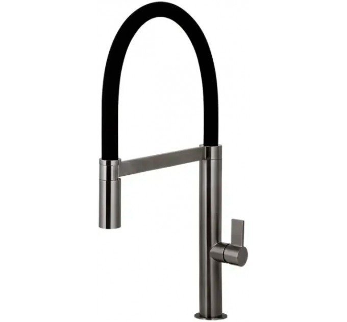 Смеситель кухонный Fabiano FKM 68P SS Nano Graphite