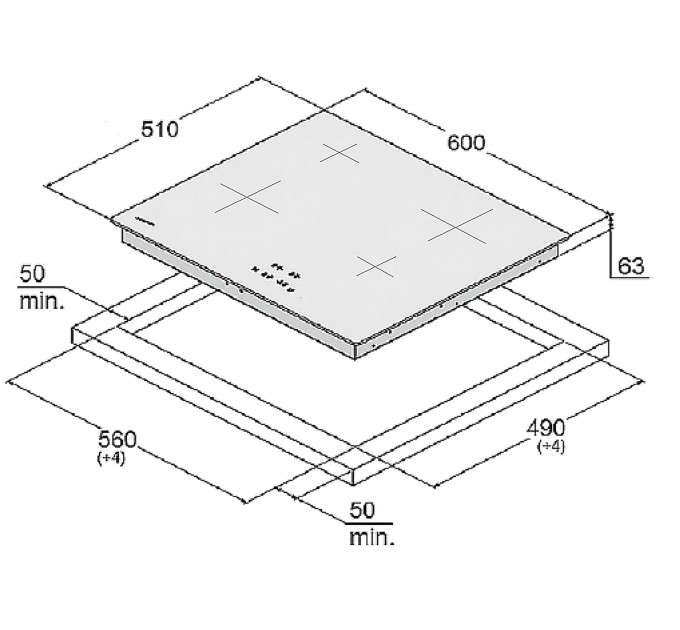 Індукційна варильна поверхня Fabiano FHI 3544 VTC Lux