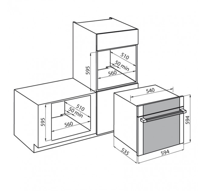 Електрична духова шафа Foster S4001 7131 054