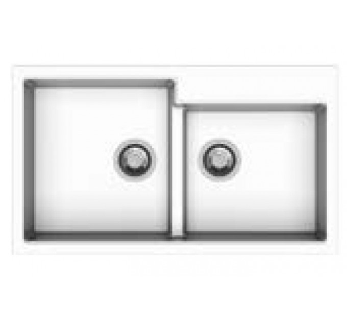 Кухонная мойка Fabiano Navio 86x50x2 Alpine White