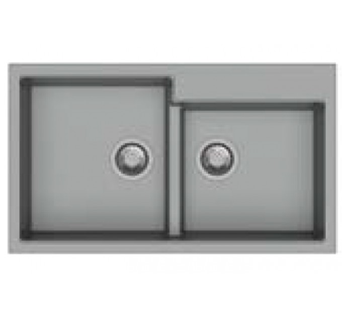 Кухонная мойка Fabiano Navio 86x50x2 Grey Metallic