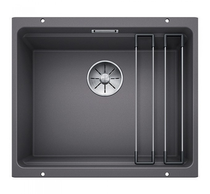 Кухонная мойка Blanco ETAGON 500-U SILGRANIT темная скала 522228