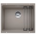 Кухонная мойка Blanco ETAGON 500-U SILGRANIT серый беж 522234