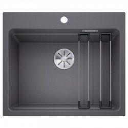 Кухонная мойка Blanco ETAGON 6 SILGRANIT темная скала 524540