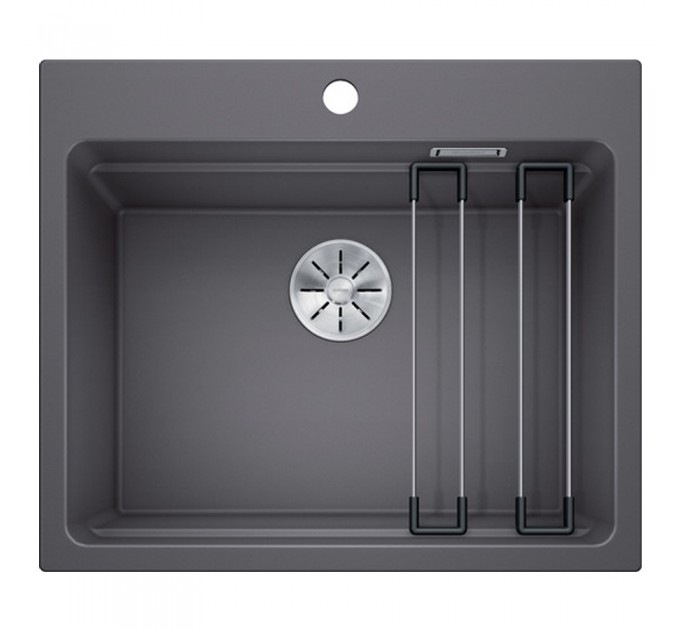 Кухонная мойка Blanco ETAGON 6 SILGRANIT темная скала 524540