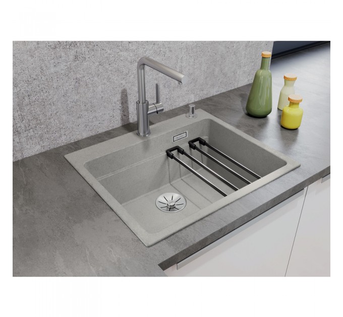 Кухонная мойка Blanco ETAGON 6 SILGRANIT темная скала 524540