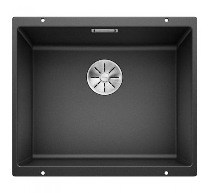 Кухонная мойка Blanco SUBLINE 500-U SILGRANIT антрацит 523432